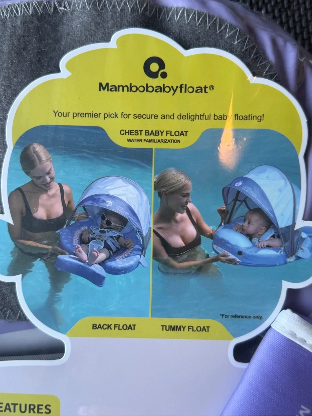 Mambobaby Float Deluxe Baby Pool Float